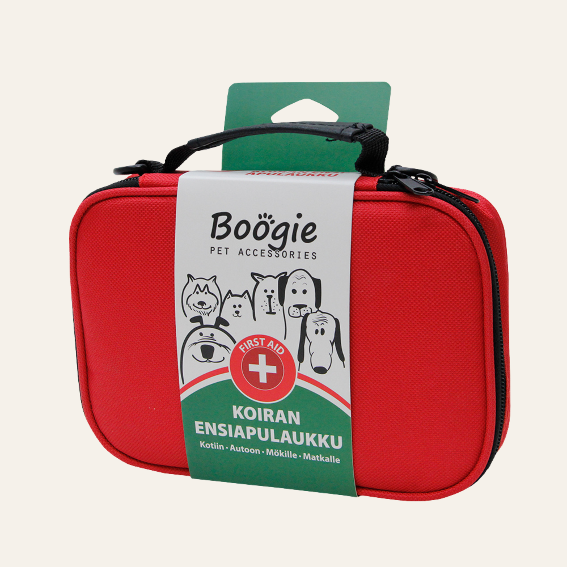 Koiran ensiapulaukku retkille ja matkustamiseen